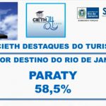 Paraty ganha o prêmio de melhor destino turístico do Rio de Janeiro