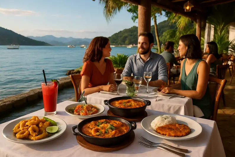 10 opções de almoço e jantar em Paraty para saborear