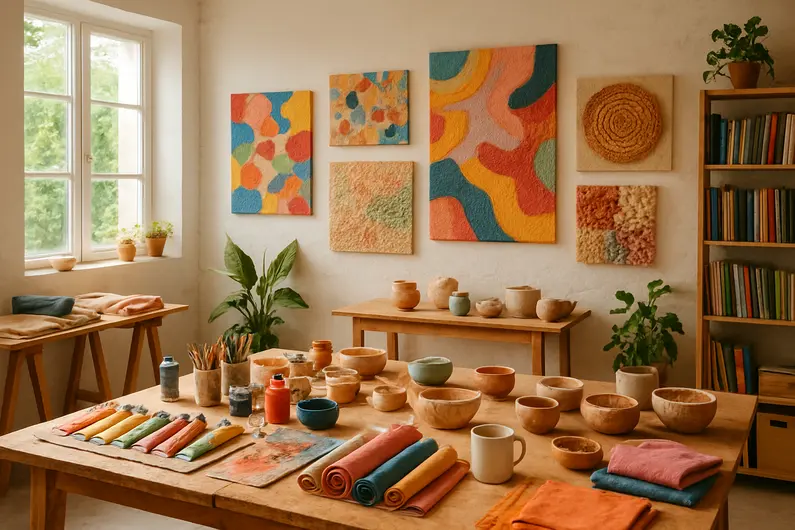 Arte e Ofício Ateliê: Criatividade e Inspiração em Cada Obra