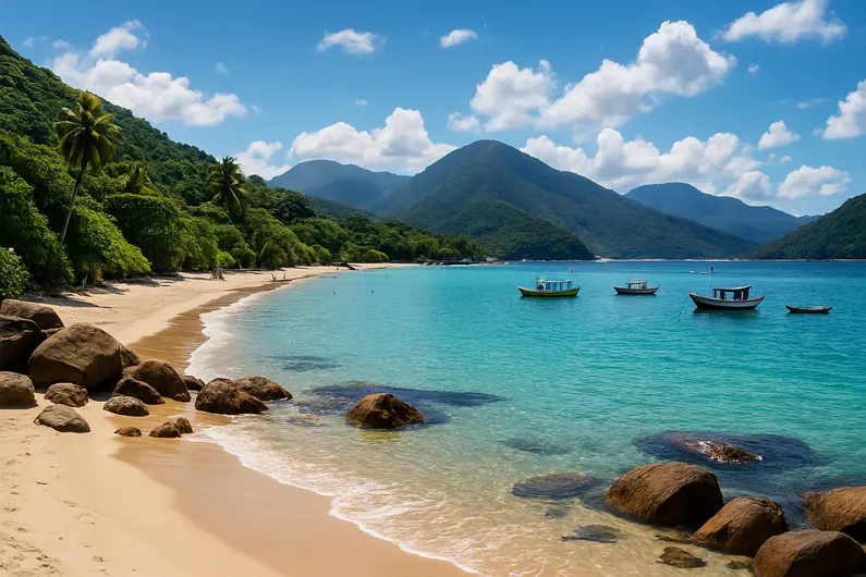 As Encantadoras Praias de Trindade em Paraty As Encantadoras Praias de Trindade em Paraty