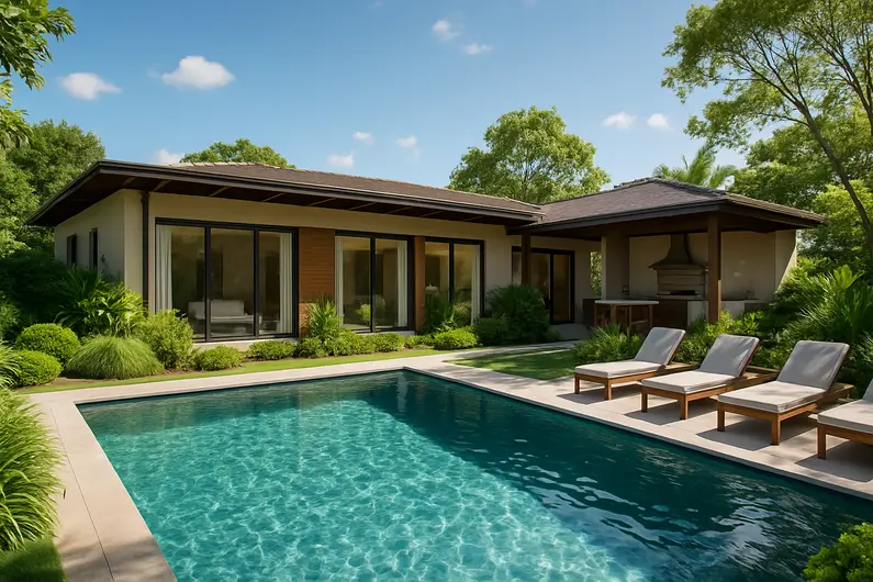 Casa 5 suítes com piscina e churrasqueira Casa 5 suítes com piscina e churrasqueira