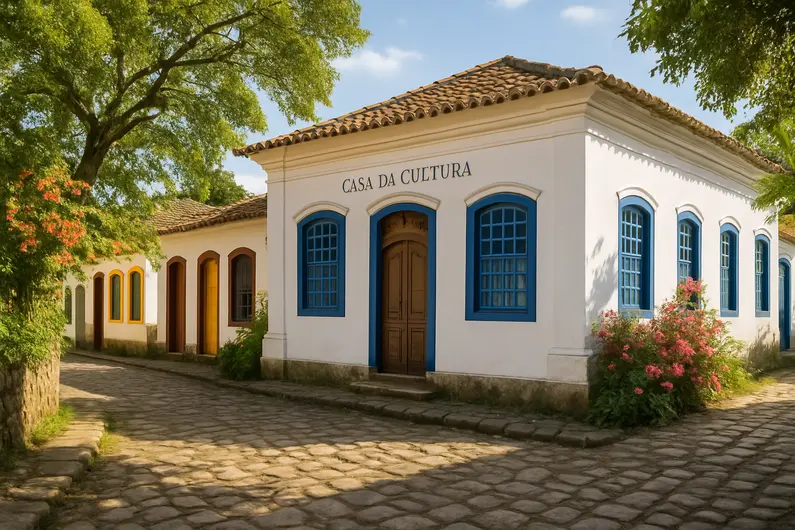 Descubra a Casa da Cultura de Paraty Descubra a Casa da Cultura de Paraty