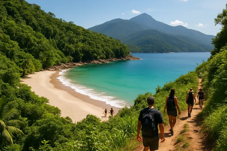 Descubra a Praia de Antigos: Um Paraíso Acessível por Trilha em Paraty