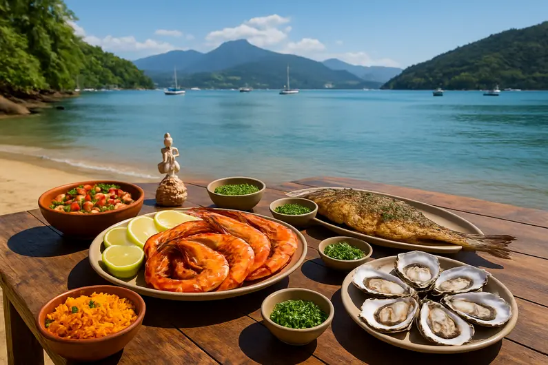 Os 7 melhores lugares para saborear frutos do mar em Paraty