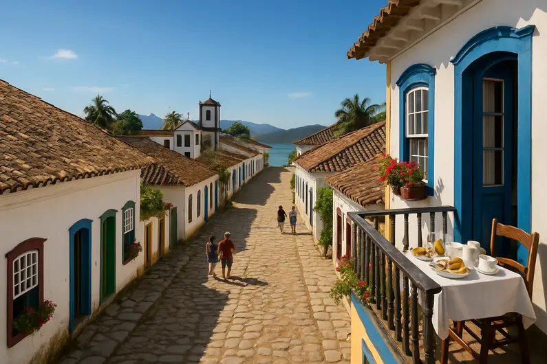 Os Melhores Locais para se Hospedar no Centro Histórico de Paraty