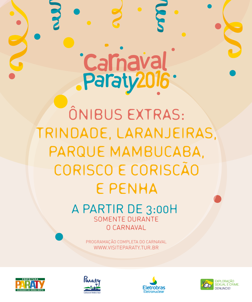 Ônibus Extras no Carnaval