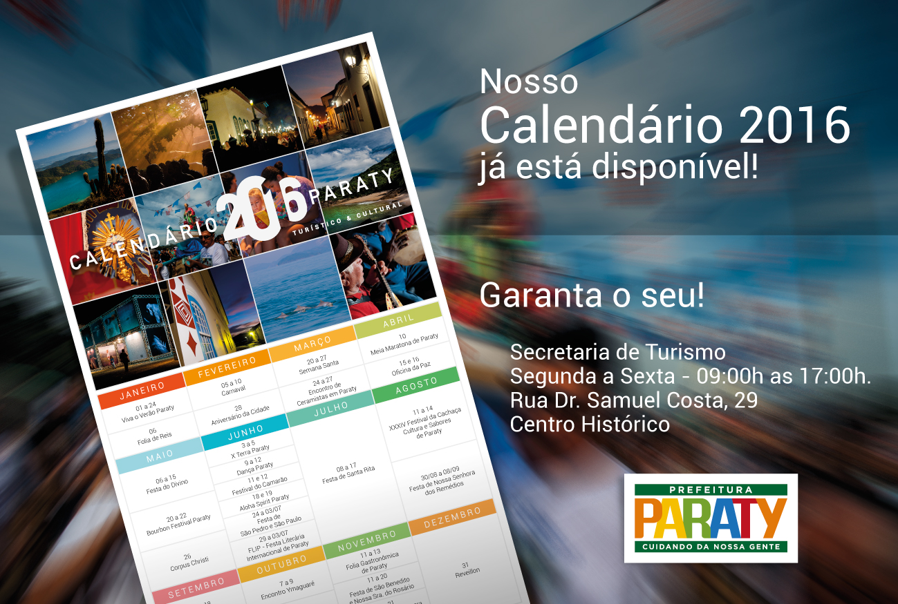 Calendário Turístico & Cultural 2016