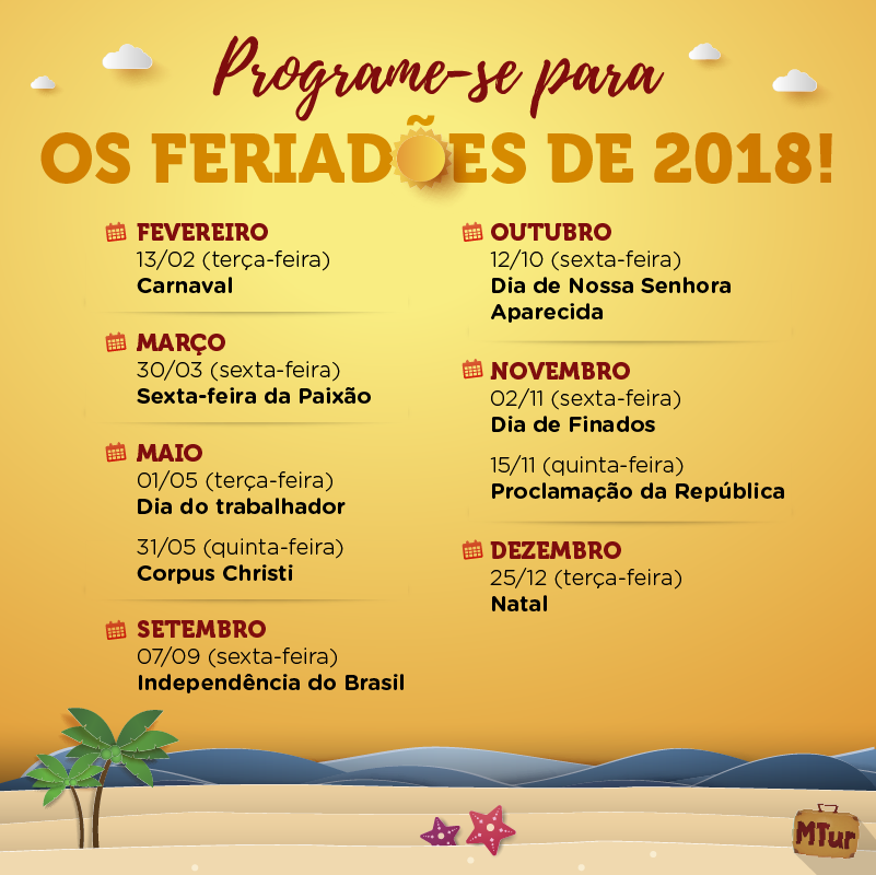 PARA ONDE VAI NO FERIADO?