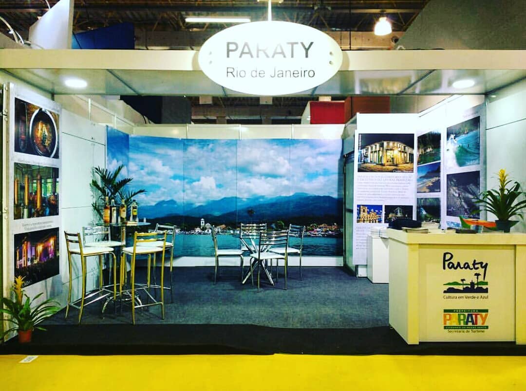 Estande de Paraty na Feira de Turismo WTM