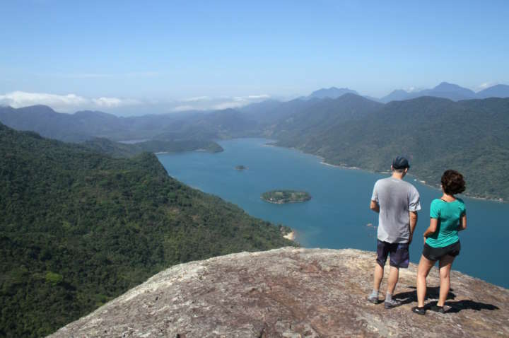 Pico oferece vista única do Saco do Mamanguá