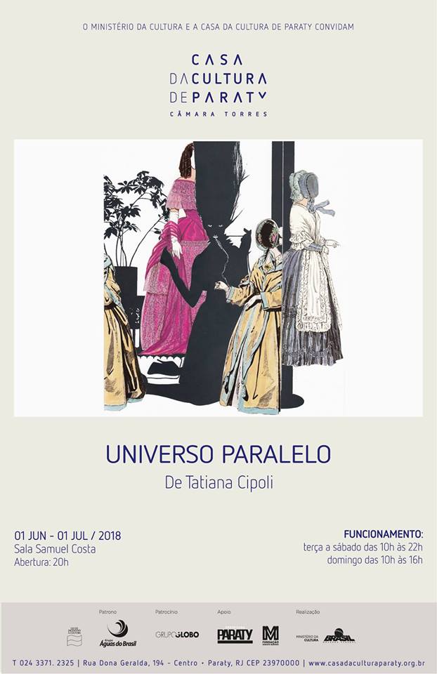 Abertura Exposição Universo Paralelo, de Tatiana Cipoli