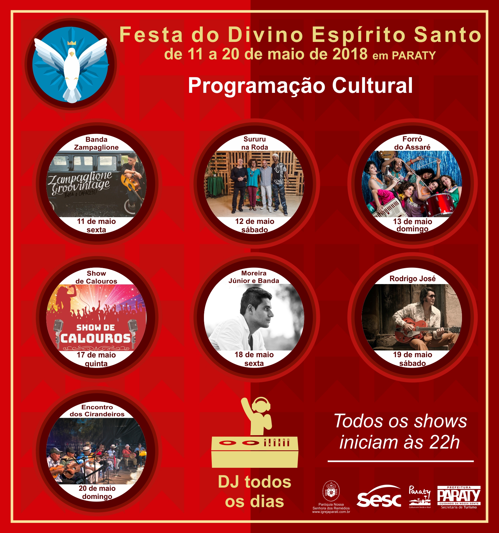 Cultura e fé na Festa do Divino de Paraty