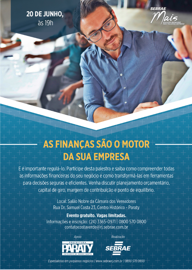 Palestra sobre Gestão Financeira.