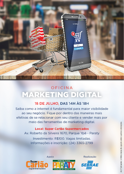 Oficina de Marketing Digital em Paraty