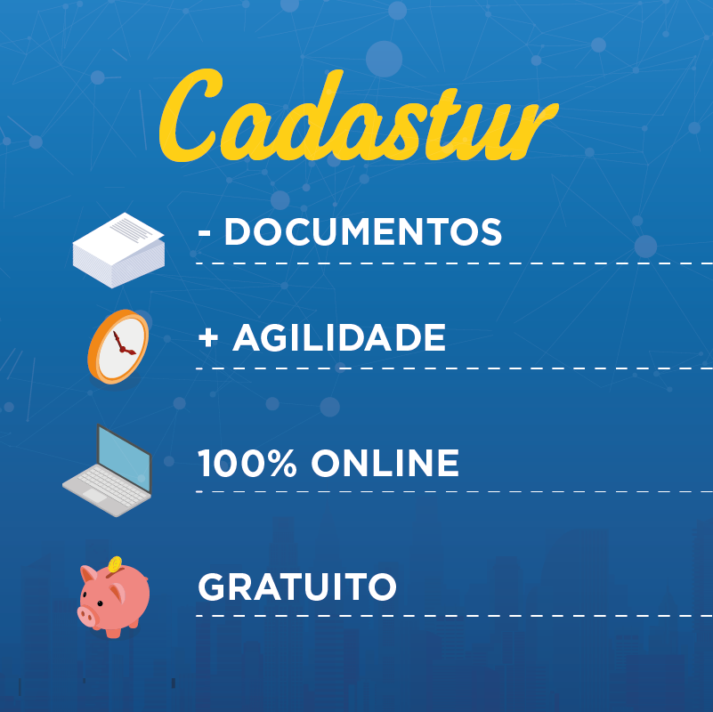 Cadastur é gratuito