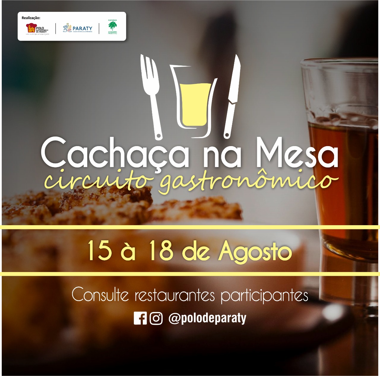 CACHAÇA NA MESA