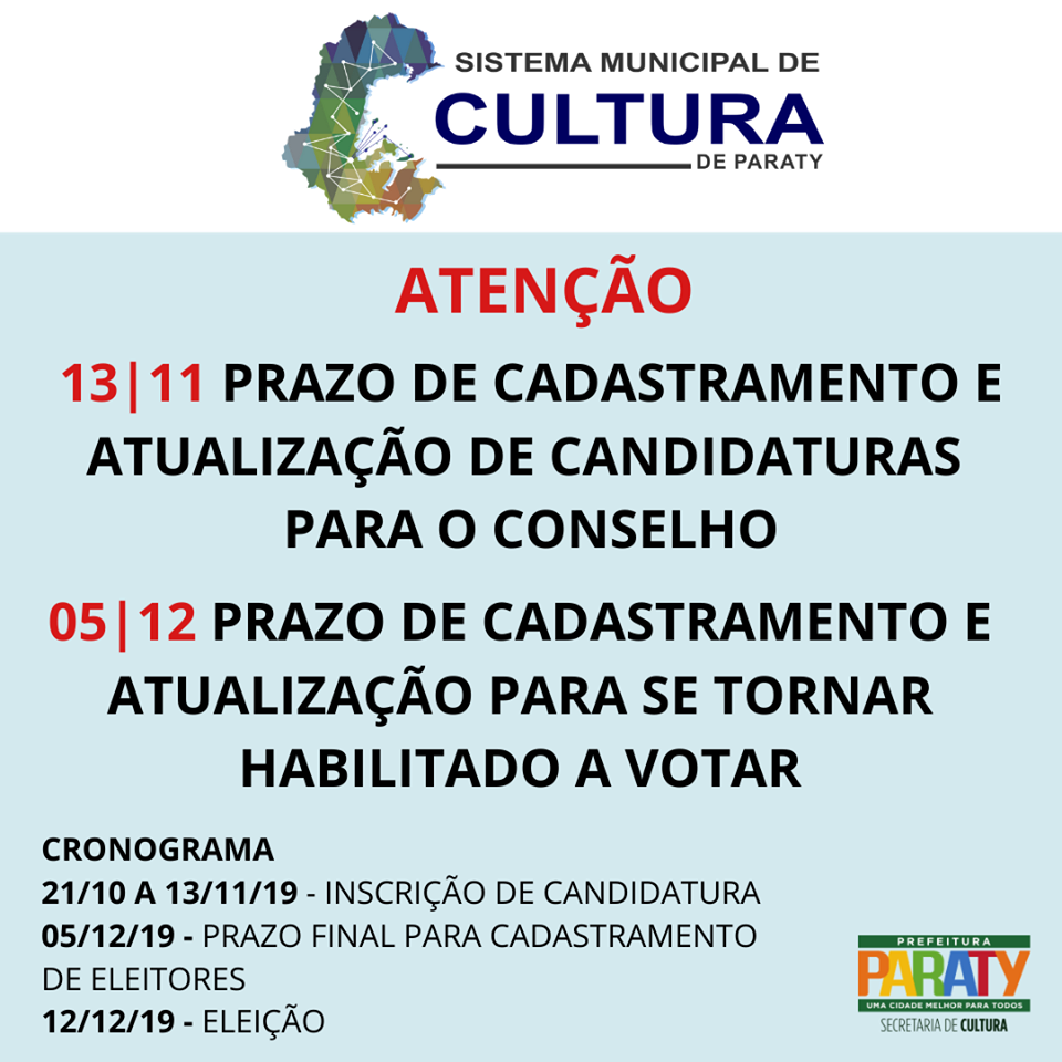 Conselho Municipal de Políticas Culturais de Paraty