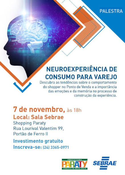 Palestra Neuroexperiência de Consumo para Varejo