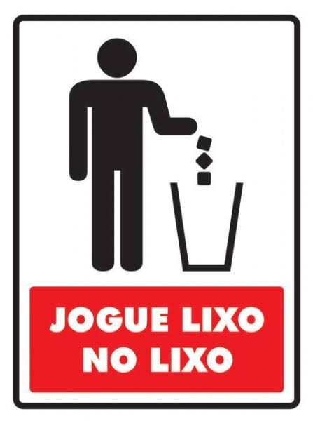 LIXO É NO LIXO