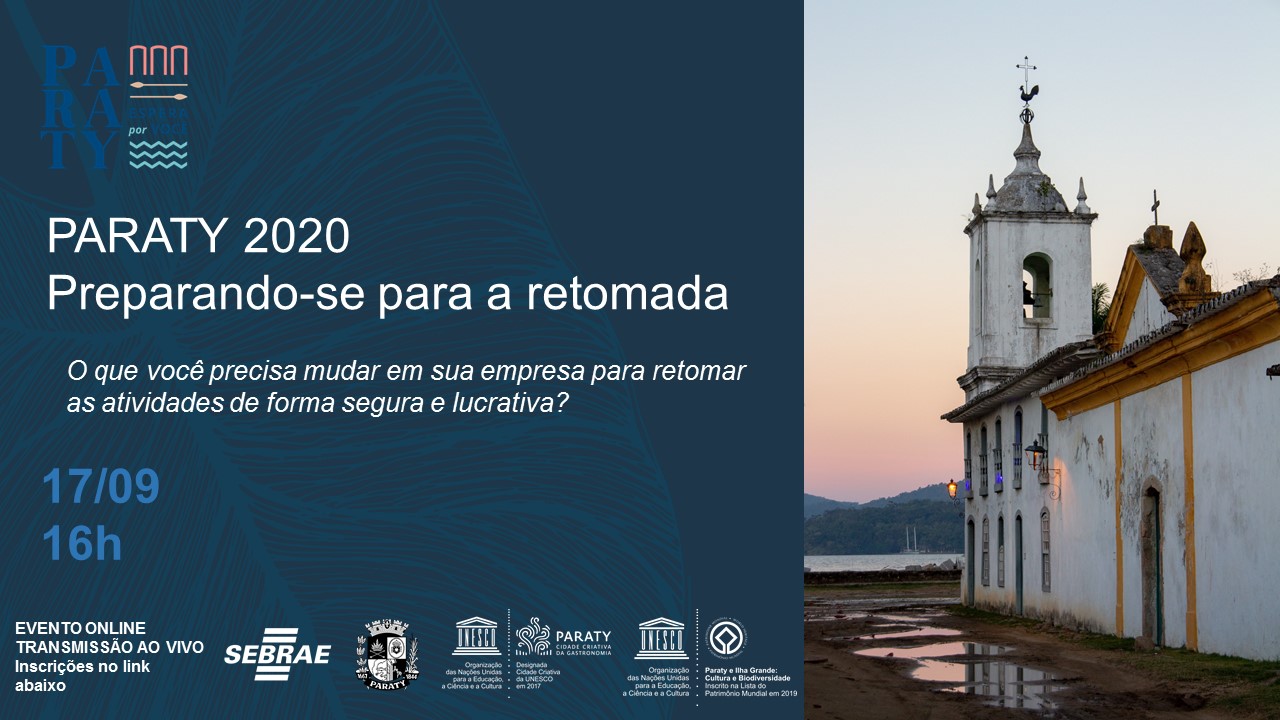 PARATY 2020 – Preparando-se para a retomada