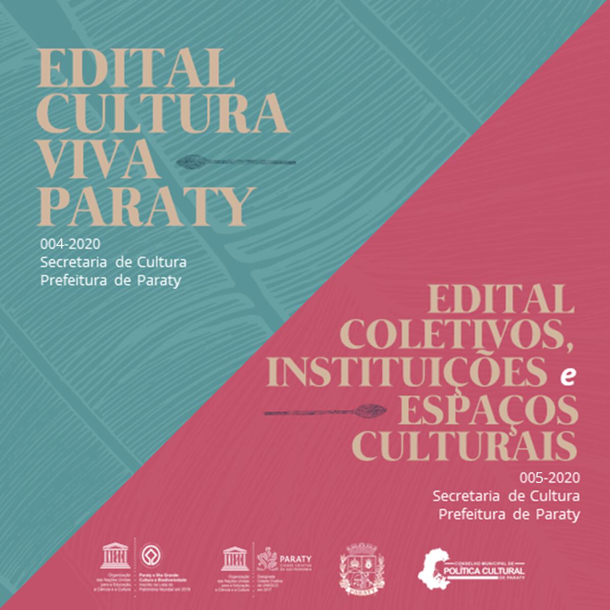 Editais Cultura Viva Paraty