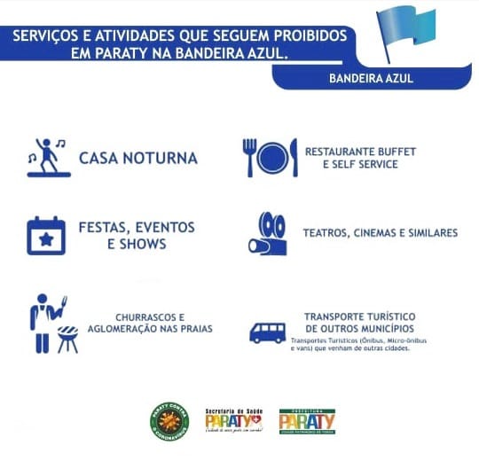 Em Paraty as festividades de Carnaval foram suspensas