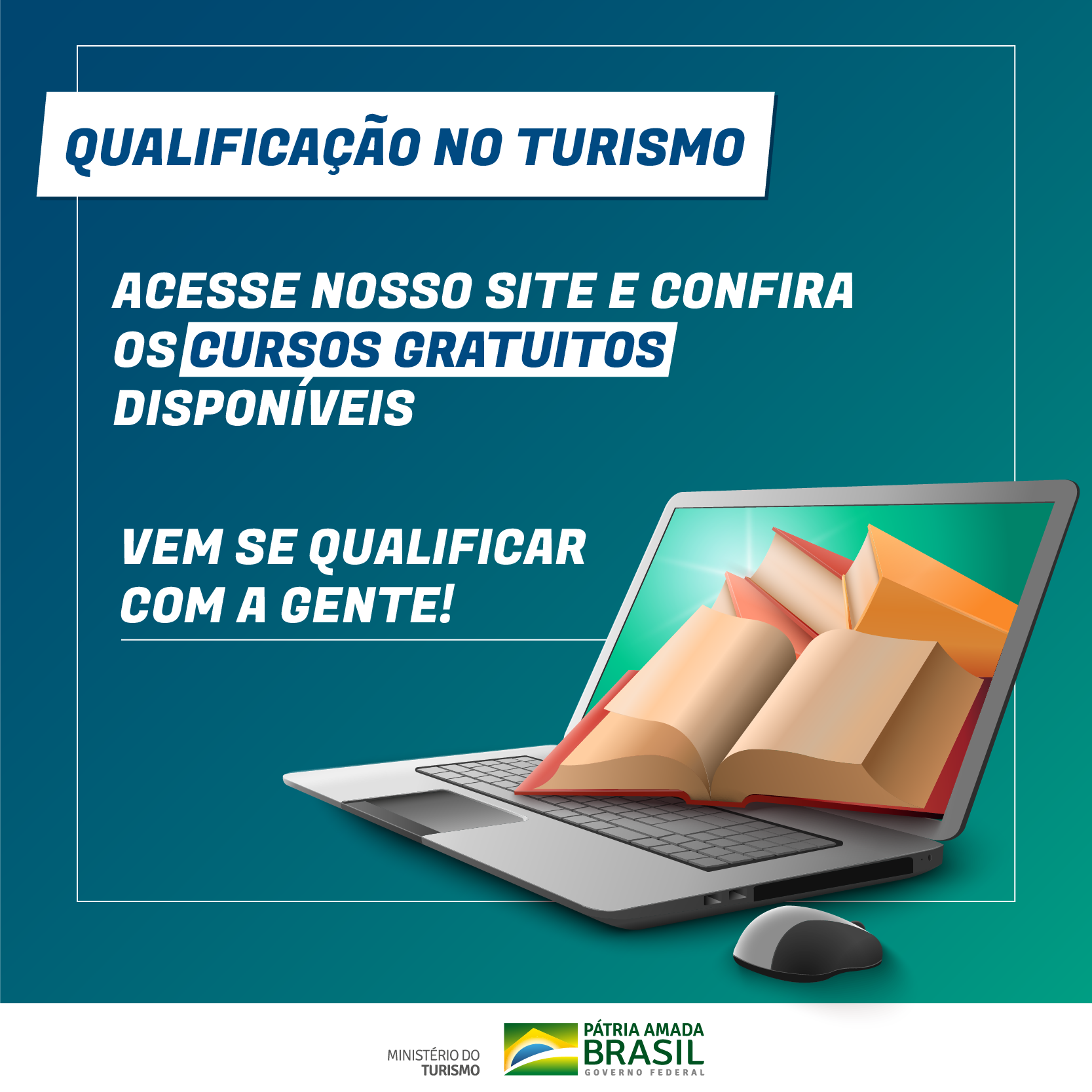 Inscrições abertas para cursos gratuitos!