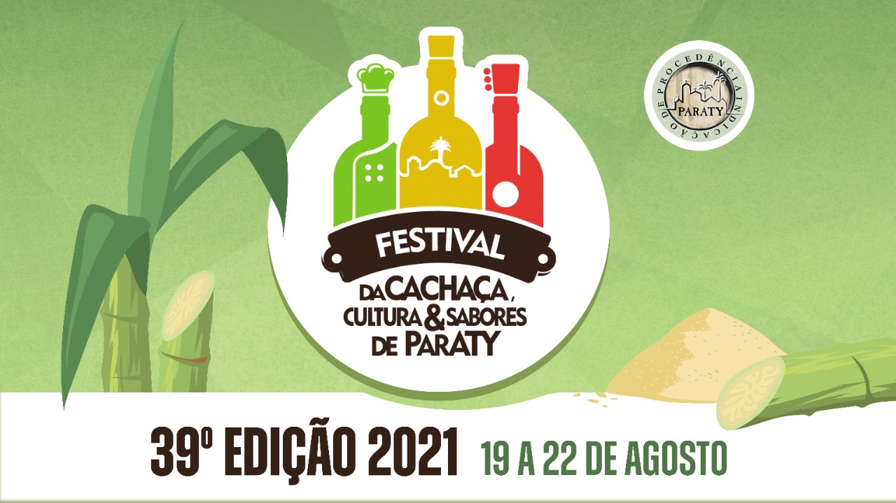 Programação 39º Festival da Cachaça Cultura e Sabores de Paraty