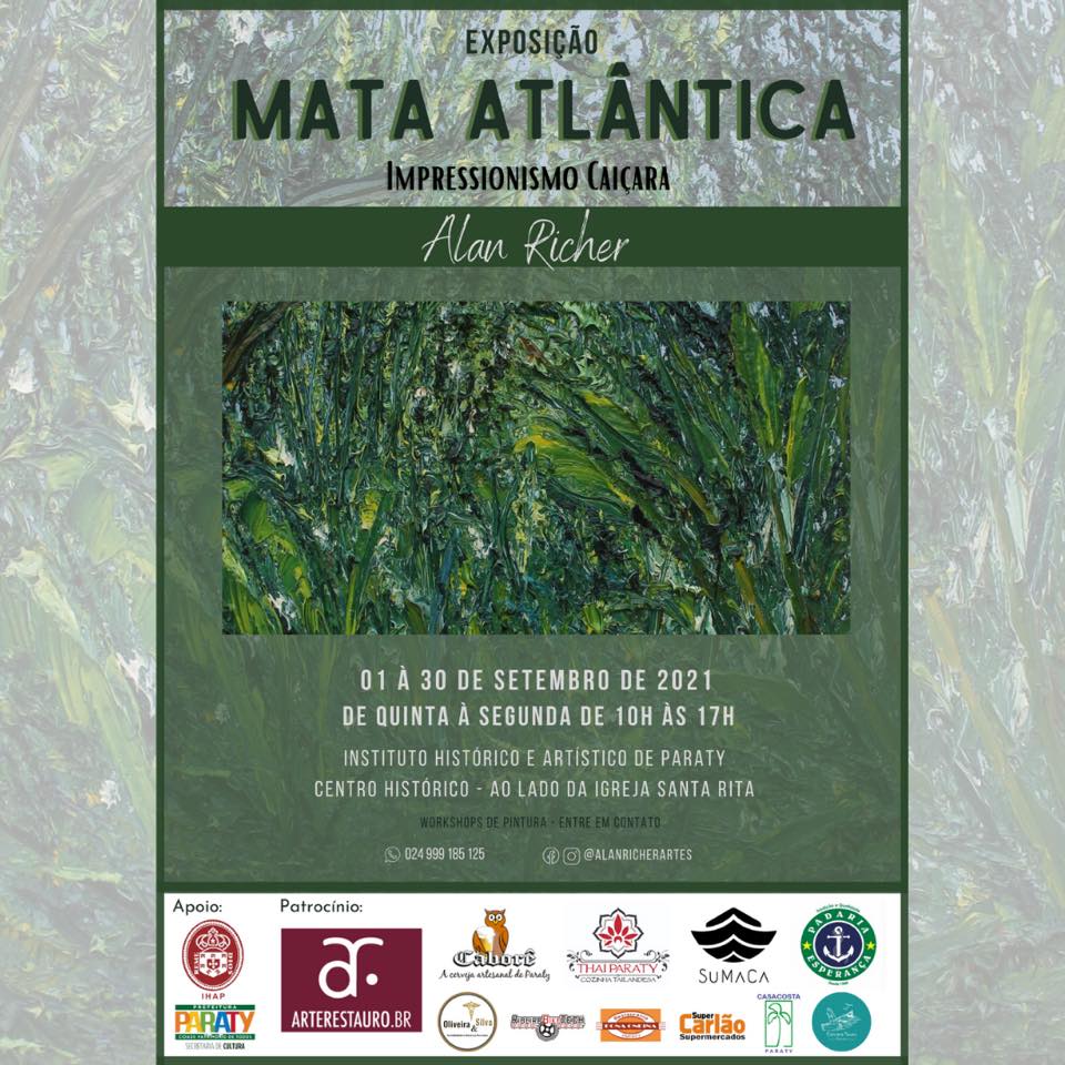 Exposição Mata Atlântica Impressionismo Caiçara